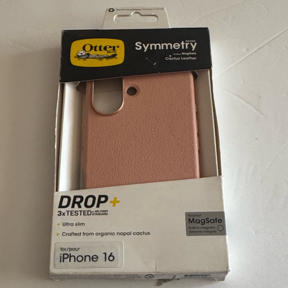 OtterBox Symmetry Series Blush Case for iPhone 16